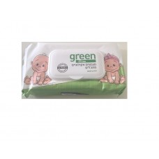 Экологичные салфетки для младенцев Green Eco Wipes Kids 64 шт.